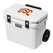 USC Trojans Yeti White Arch Roadie 32 Hard Cooler
